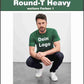 T-Shirt James & Nicholson  Round-T Heavy JN002 Weitere  Farben 1