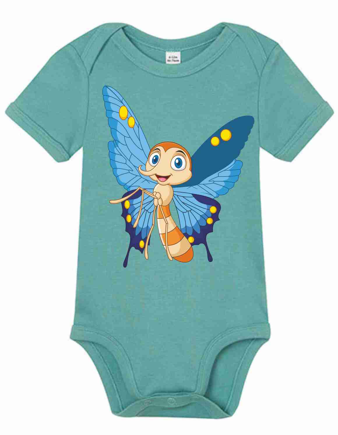 Baby Body mit Aufdruck Funny Butterfly