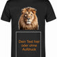T-Shirt mit Aufdruck "Löwenkopf"