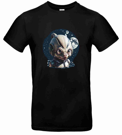 T-Shirt B&C Kids´ Exact 190 Mit Aufdruck "Alien" auch zum selbst gestalten