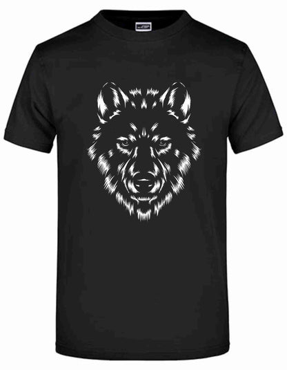 T-Shirt Wolf Illustration