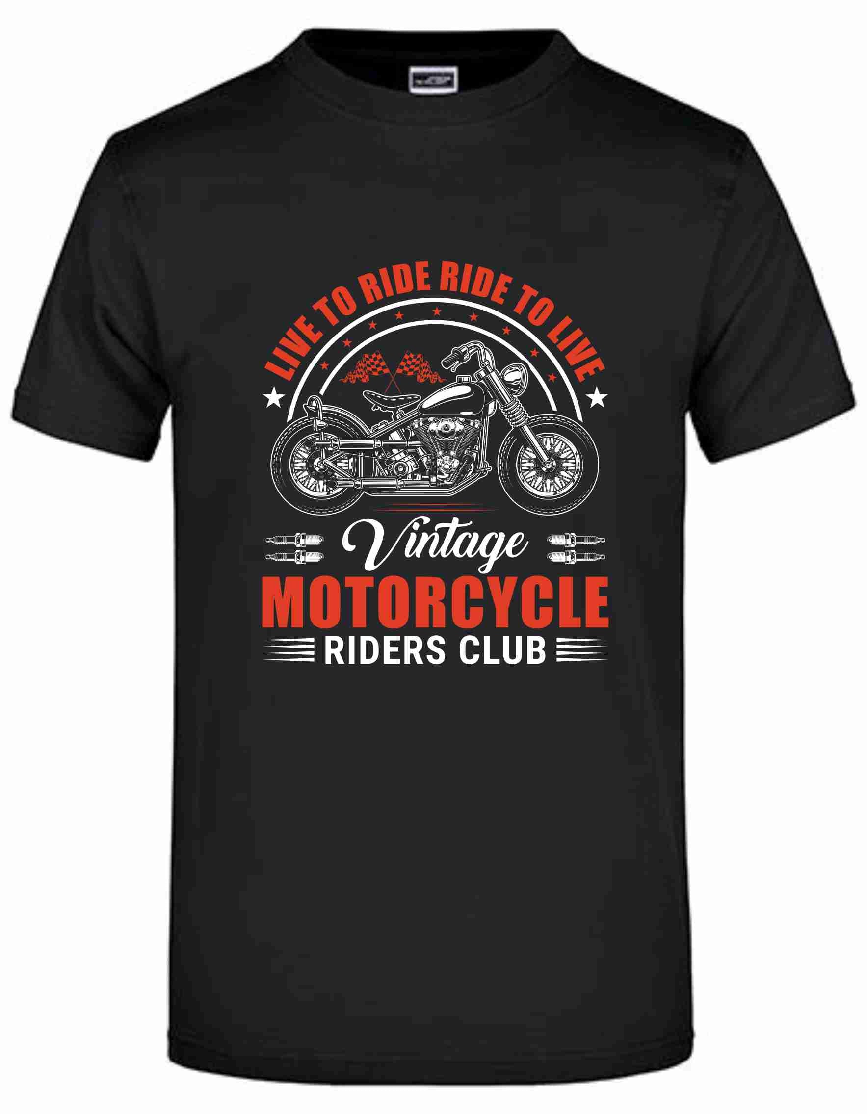 Motorcycle Riders-Club T-Shirt