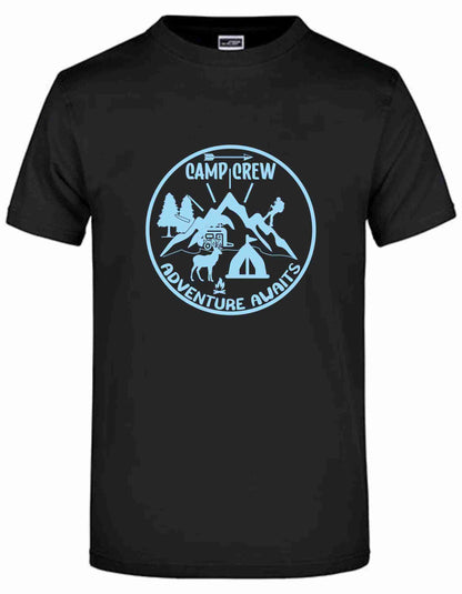 T-Shirt mit Aufdruck Van  "Camping Crew"