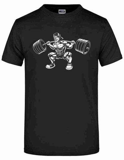 T-Shirt mit Aufdruck "Bodybuilder"
