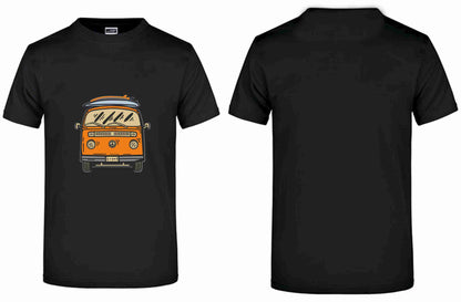 T-Shirt mit Aufdruck „Camping Bus"