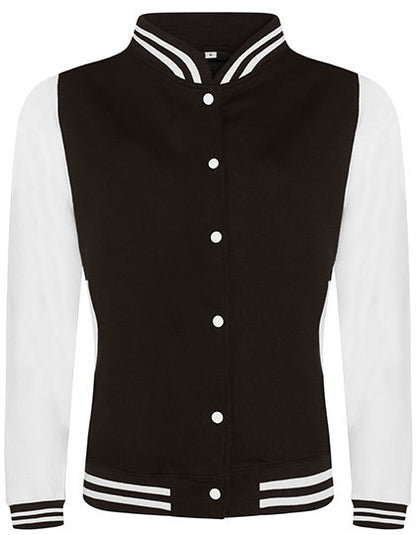 Just Hoods Varsity Jacket JH043