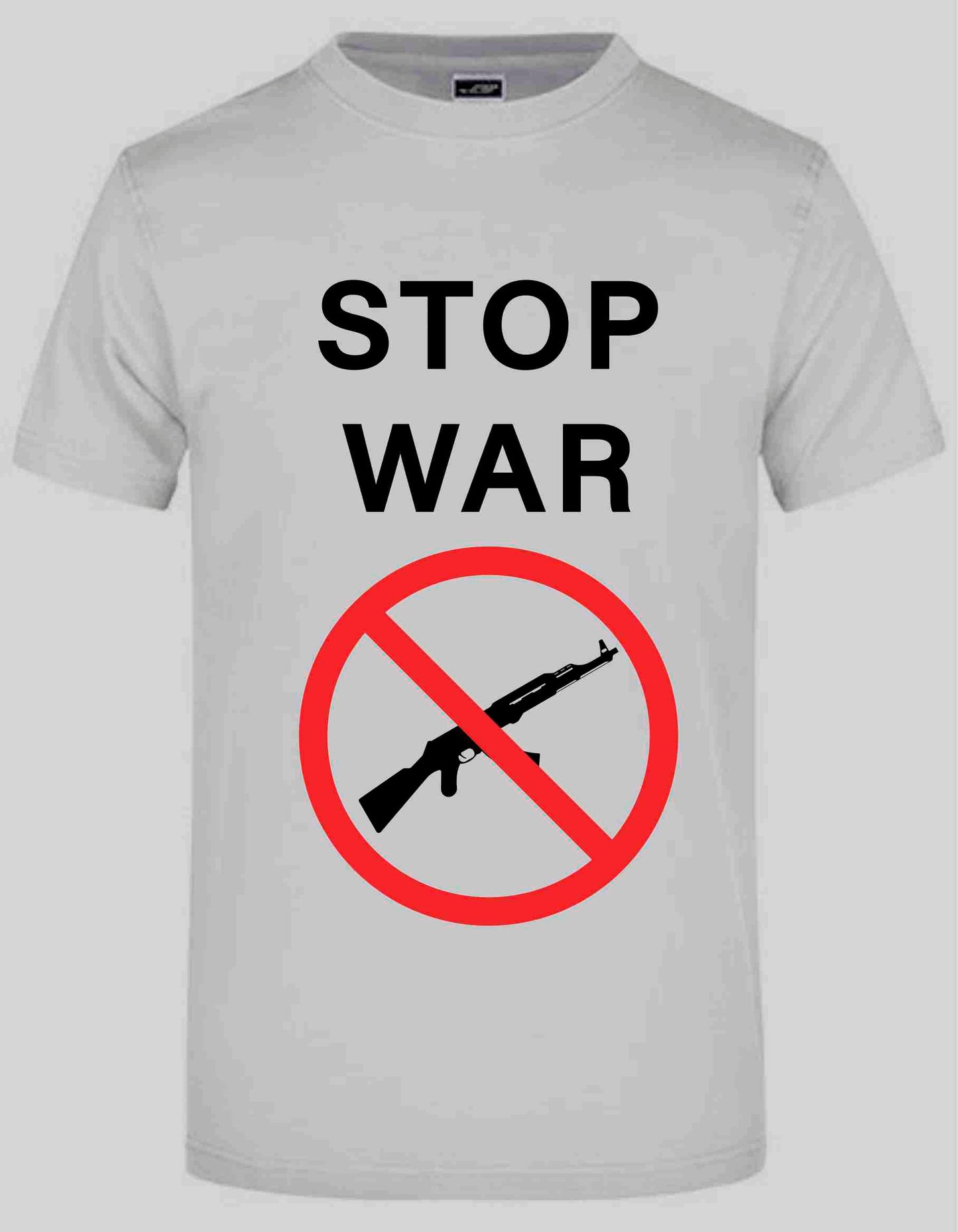 T-Shirt mit Aufdruck Stop War