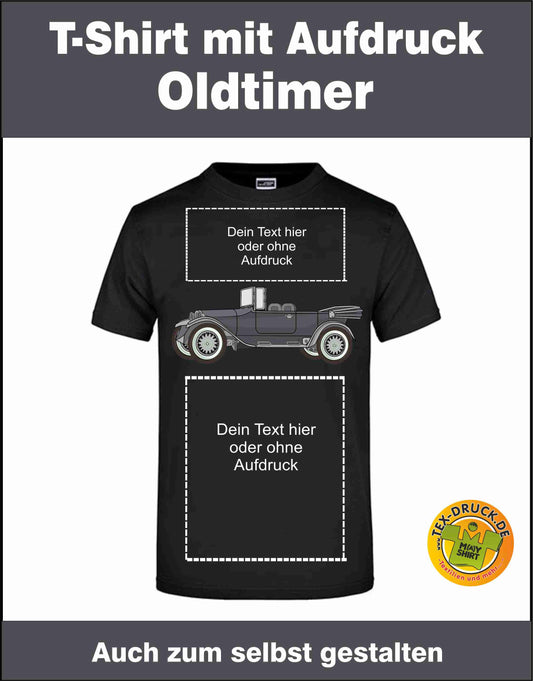 Oldtimer T-Shirt auch zum selbst gestalten