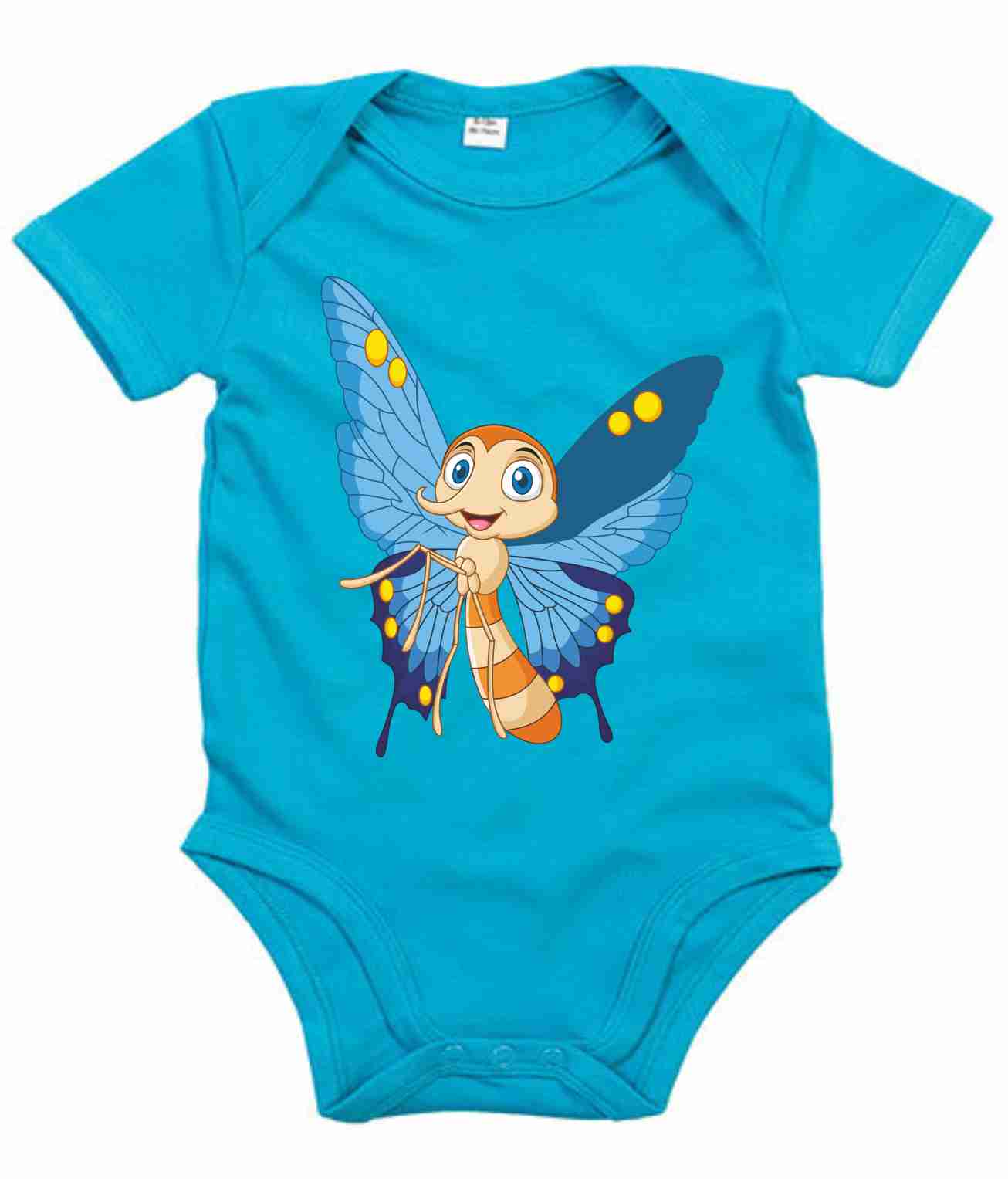 Baby Body mit Aufdruck Funny Butterfly