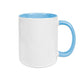 Tasse TWO TONES & HANDLE, Sublistar®-Coating  in 12 Farben TTH-ST-PU