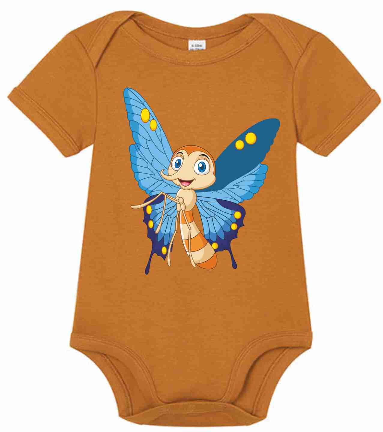 Baby Body mit Aufdruck Funny Butterfly