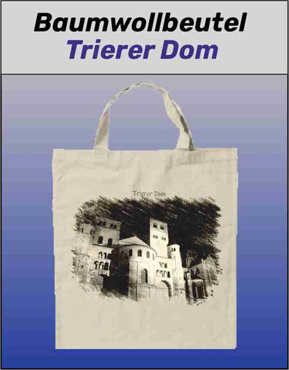 Baumwolltasche mit Aufdruck Trierer Dom - Tex-Druck.de Textildruck & mehr....