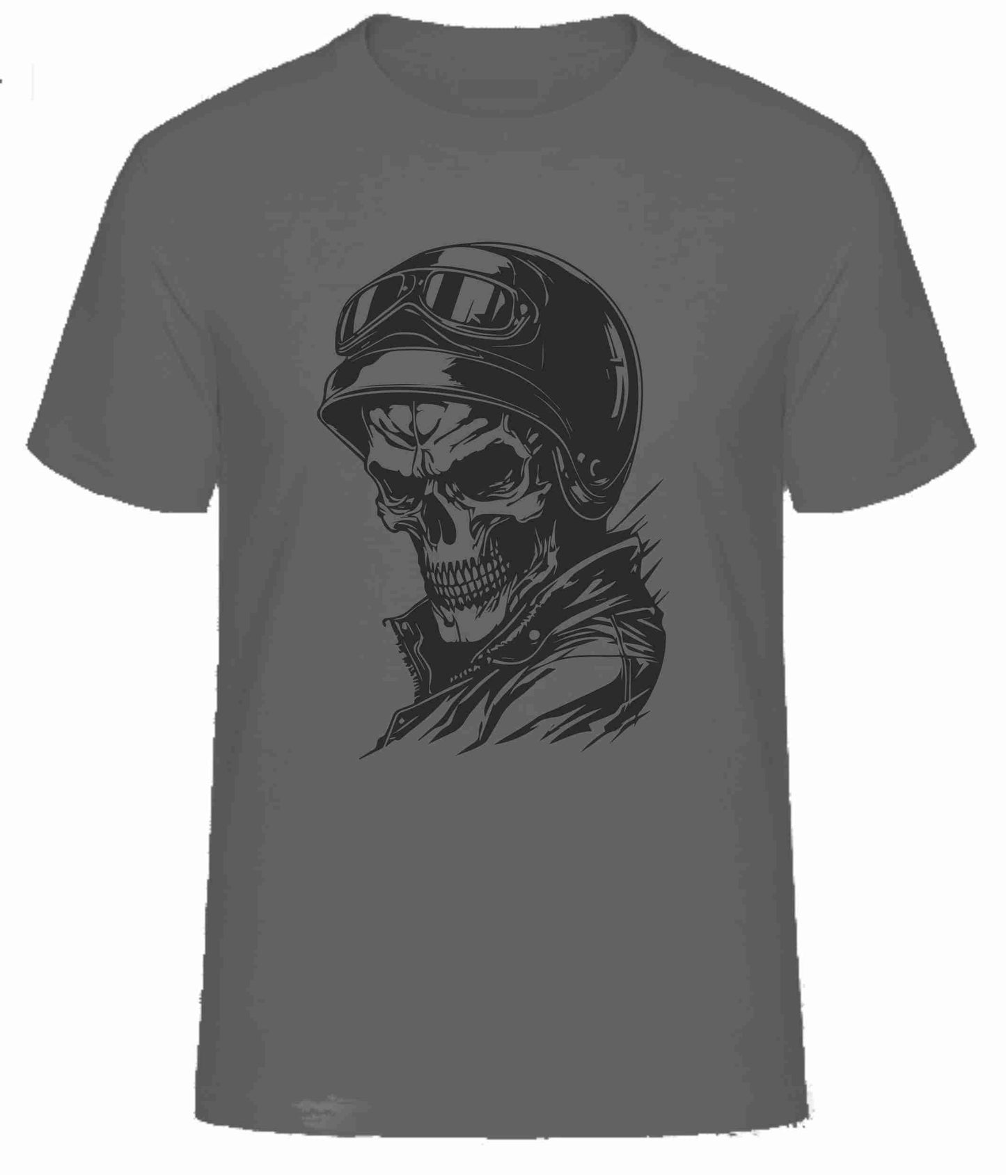 Biker - Skull - Totenkopf Shirt James & Nicholson