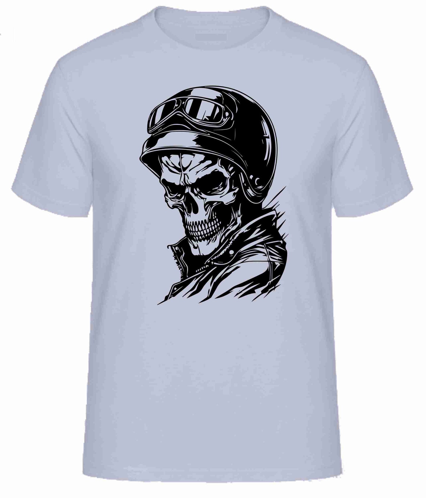 Biker - Skull - Totenkopf Shirt James & Nicholson