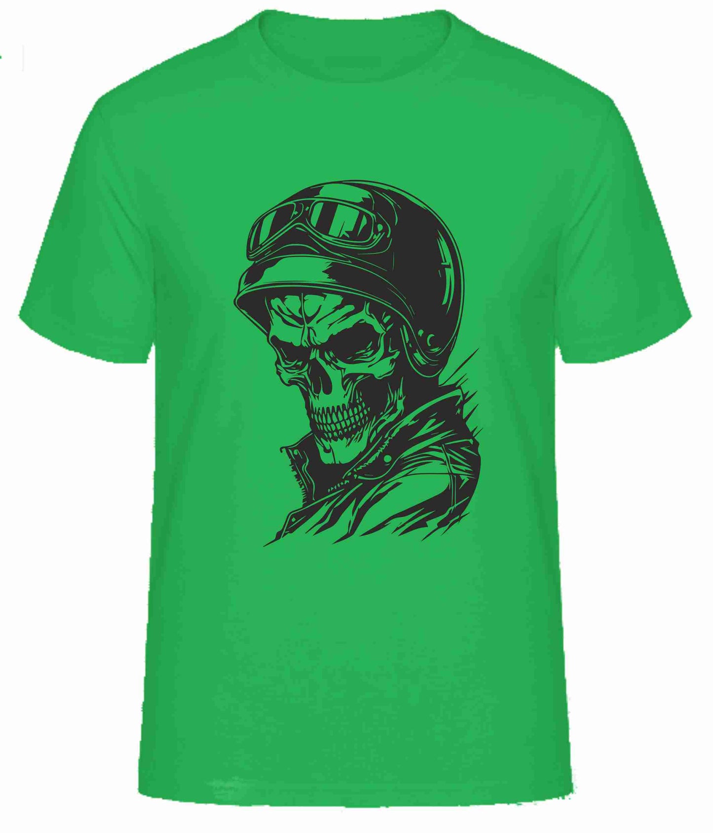 Biker - Skull - Totenkopf Shirt James & Nicholson