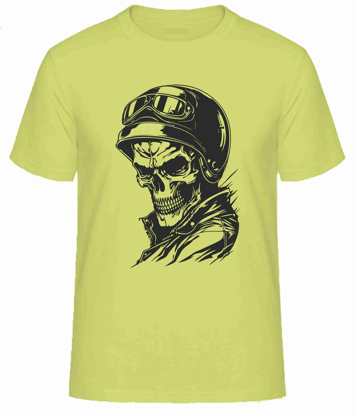 Biker - Skull - Totenkopf Shirt James & Nicholson