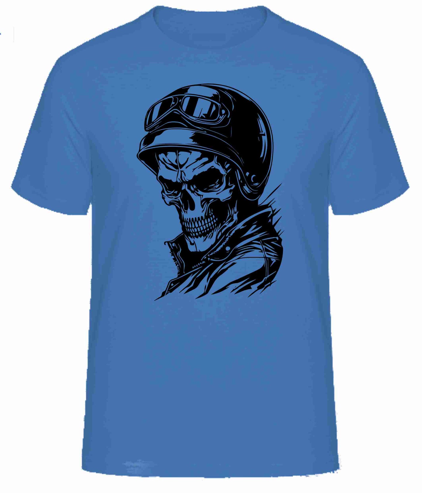 Biker - Skull - Totenkopf Shirt James & Nicholson