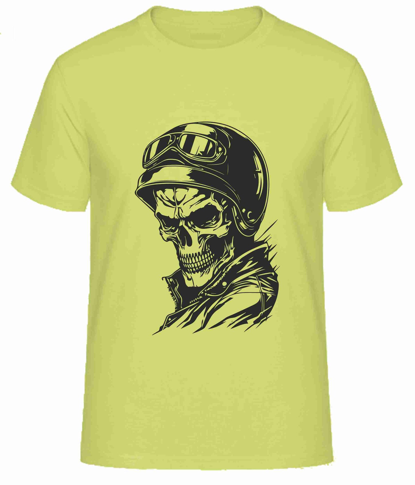 Biker - Skull - Totenkopf Shirt James & Nicholson