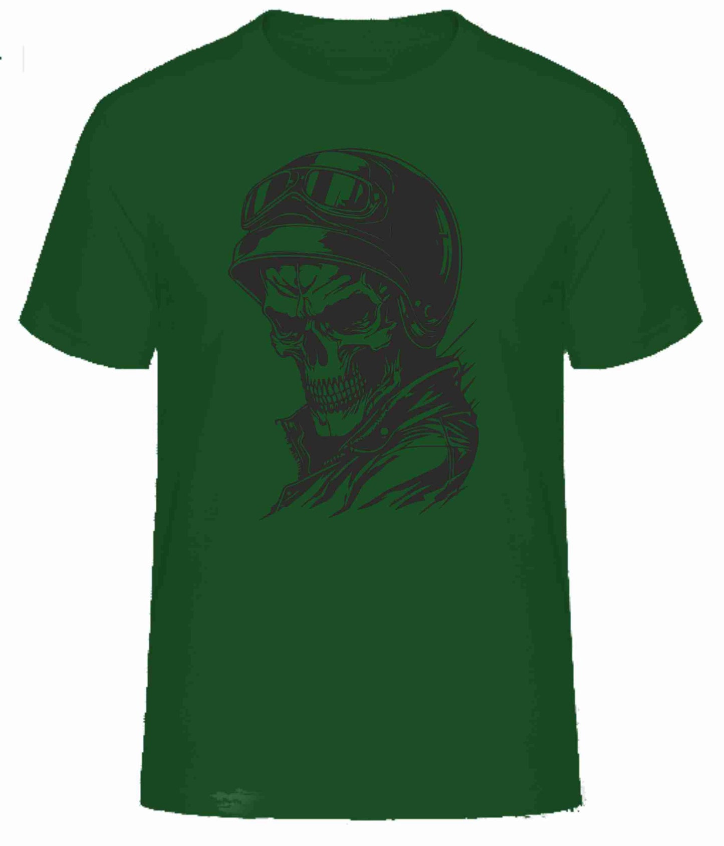 Biker - Skull - Totenkopf Shirt James & Nicholson