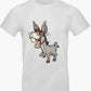 T-Shirt B&C Kids´ Exact 190 BCTK301 Mit Aufdruck "Lustiger Esel" auch zum selbst gestalten