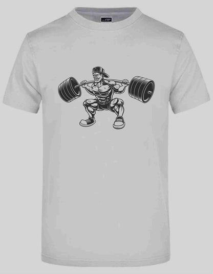 T-Shirt mit Aufdruck "Bodybuilder"