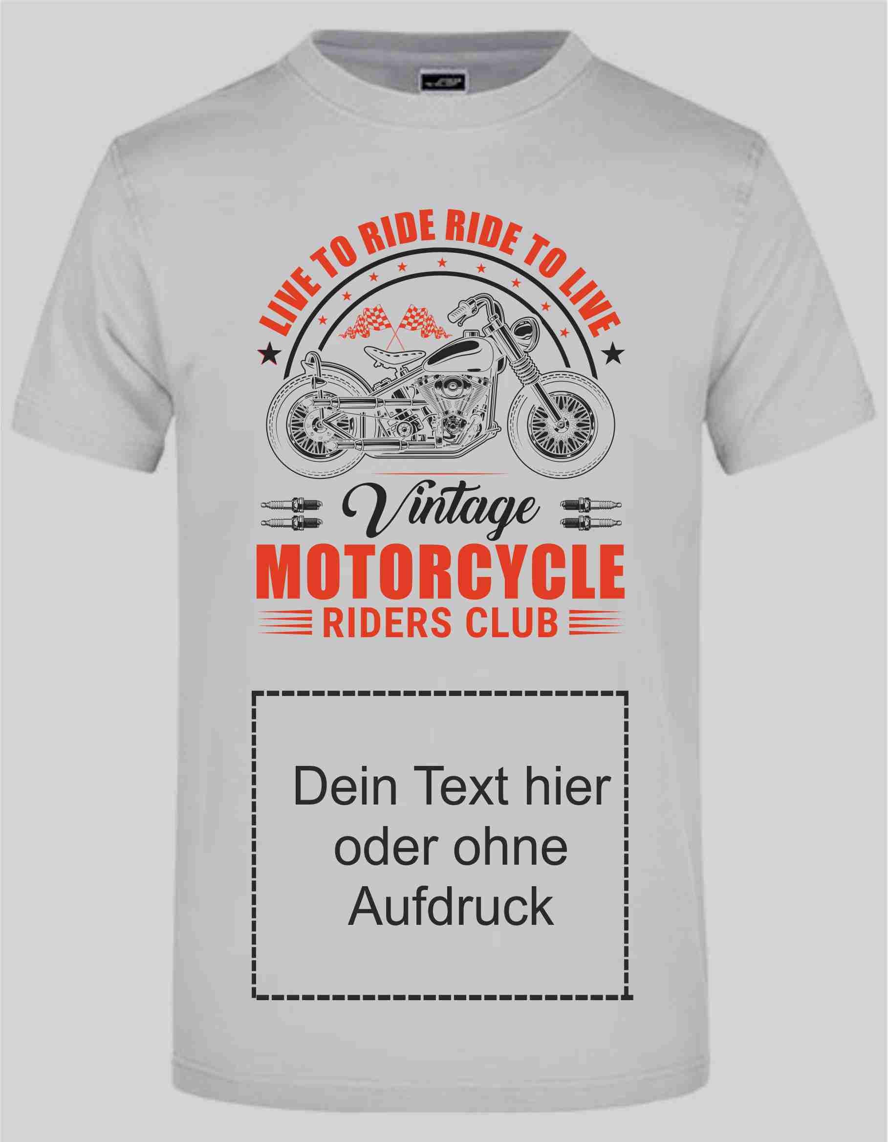 Motorcycle Riders-Club T-Shirt