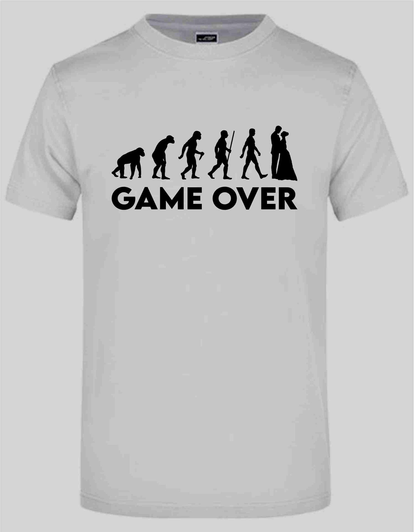 T-Shirt JGA mit Aufdruck GAME OVER