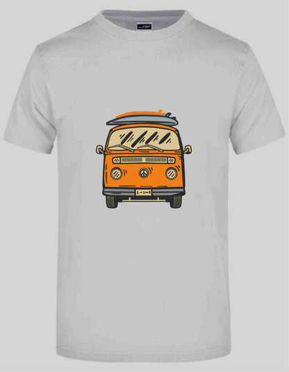 T-Shirt mit Aufdruck „Camping Bus"