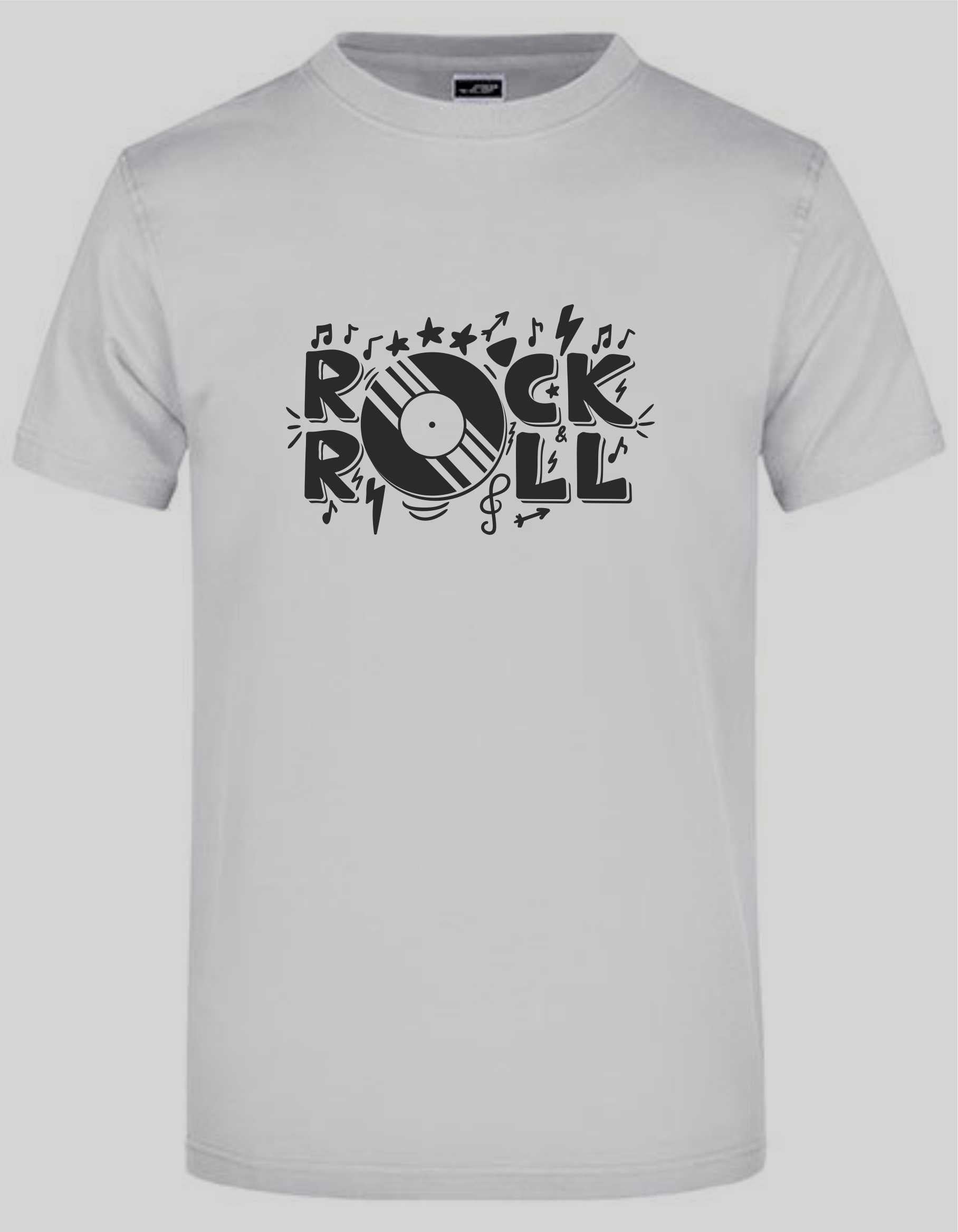 T-Shirt mit Aufdruck "Rock & Roll"