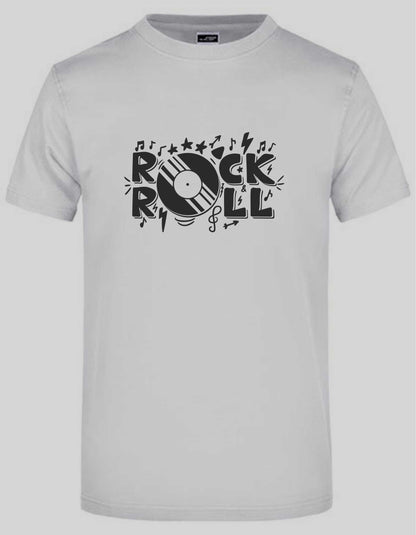 T-Shirt mit Aufdruck "Rock & Roll"