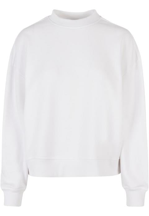 Build Your Brand Ladies Oversized Crewneck Sweatshirt BY212