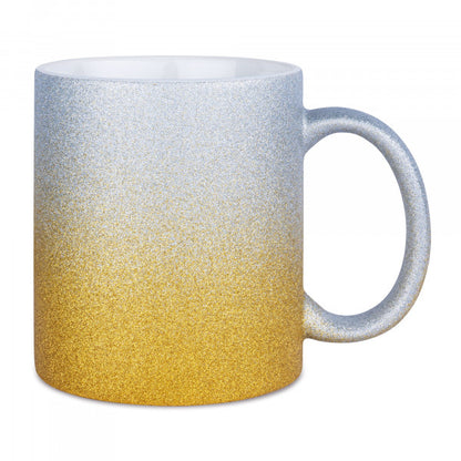Glitzer Tasse mit Farbverlauf SPARK-BC-BL