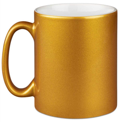 Keramiktasse META 10oz in gold oder silber