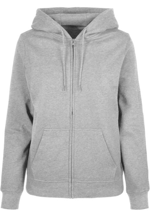 Ladies Basic Zip Hoody Build Your Brand Basic BB009