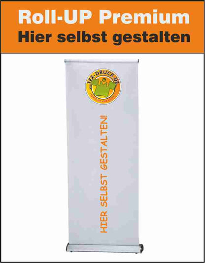 Roll-Up Premium zum selbst gestalten