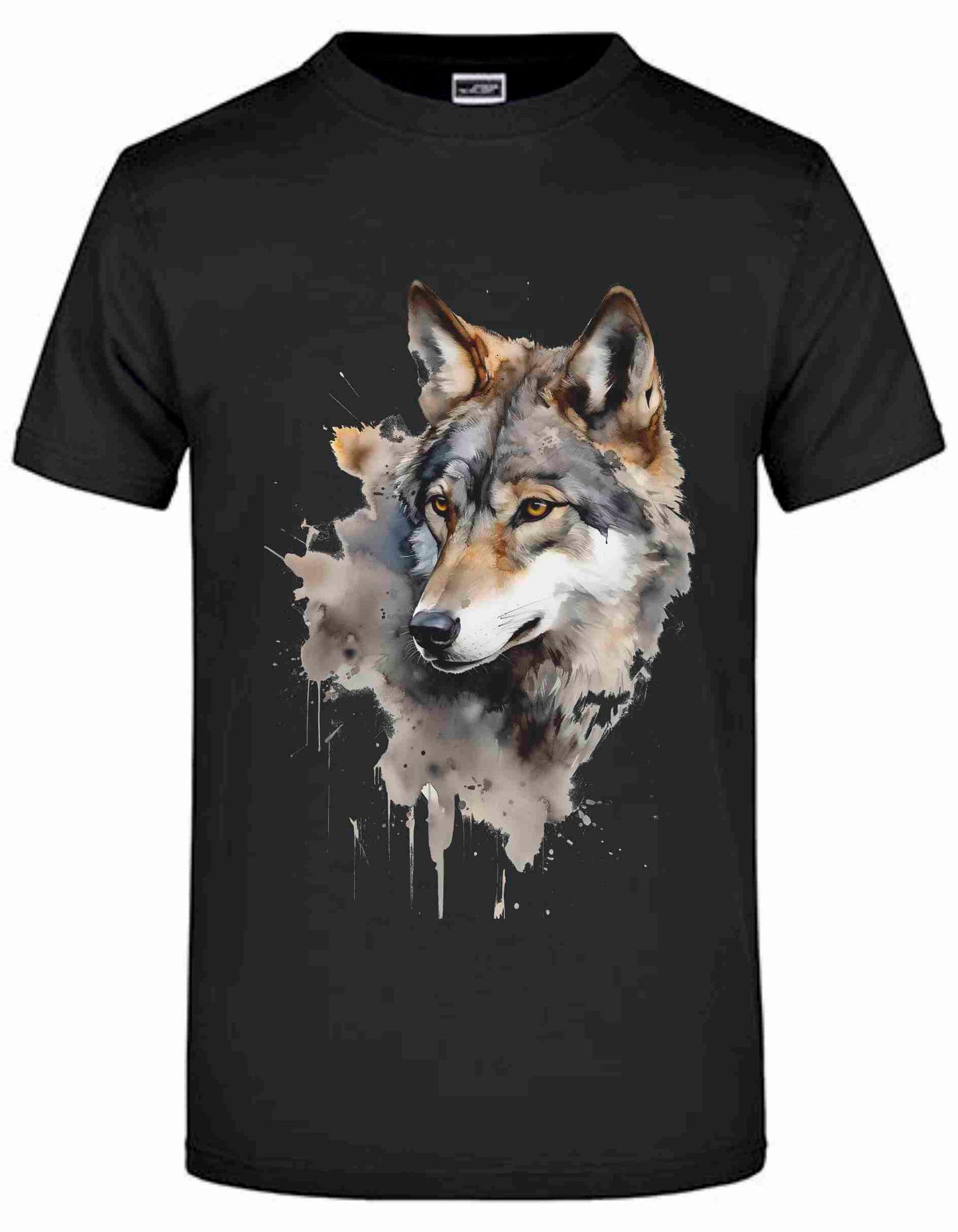 T-Shirt mit Aufdruck Wolf