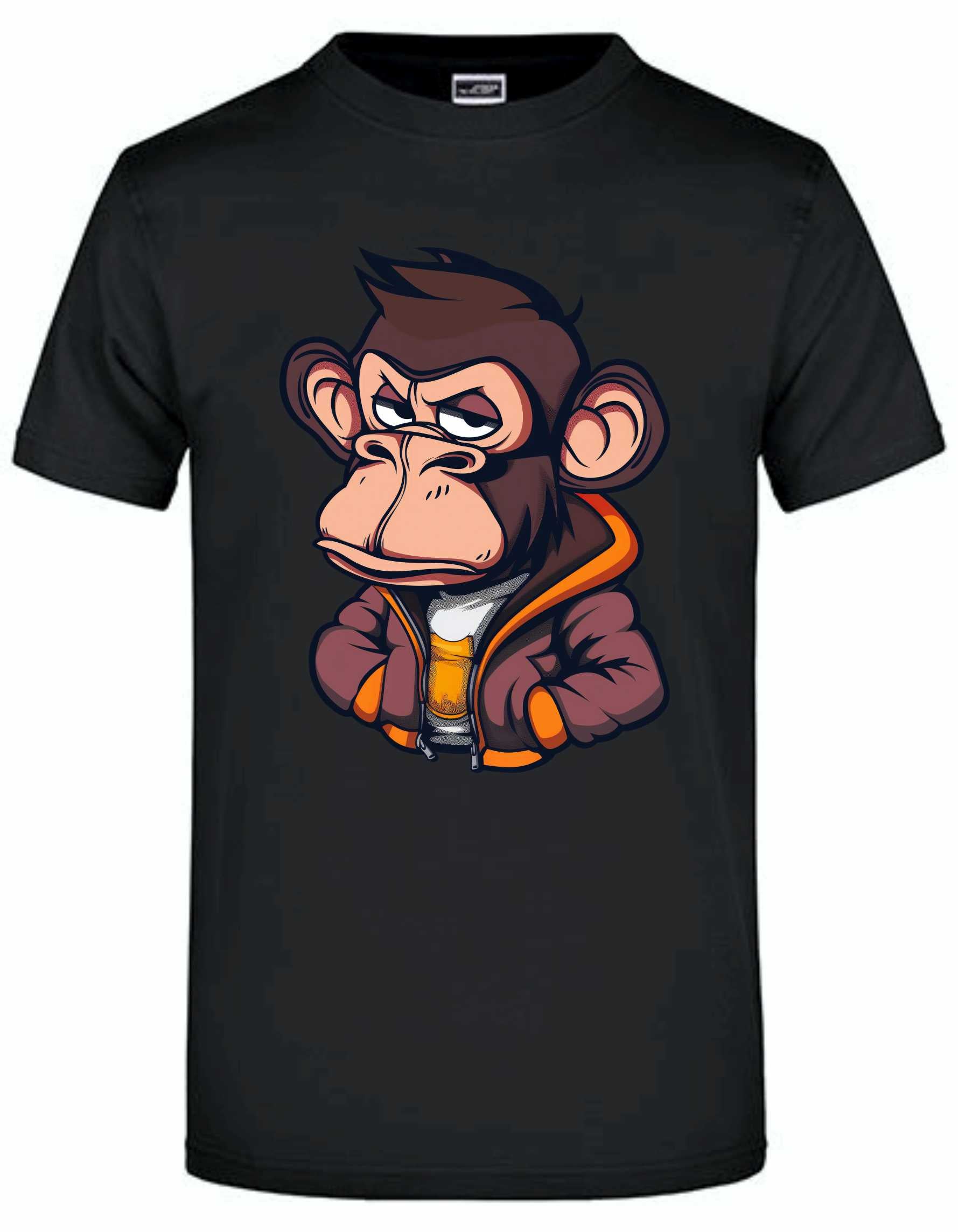 T-Shirt mit Aufdruck "Monkey"