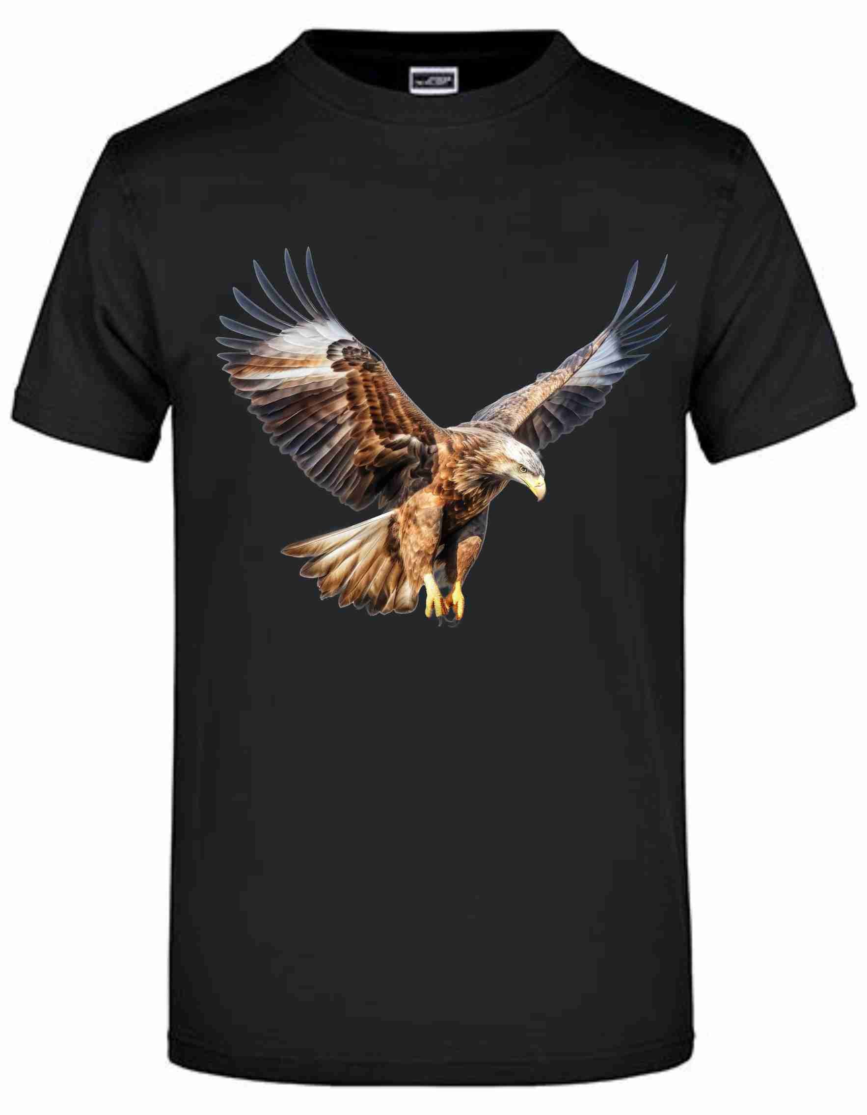 Adler (Eagle) T-Shirt auch zum selbst gestalten bei tex-druck.de