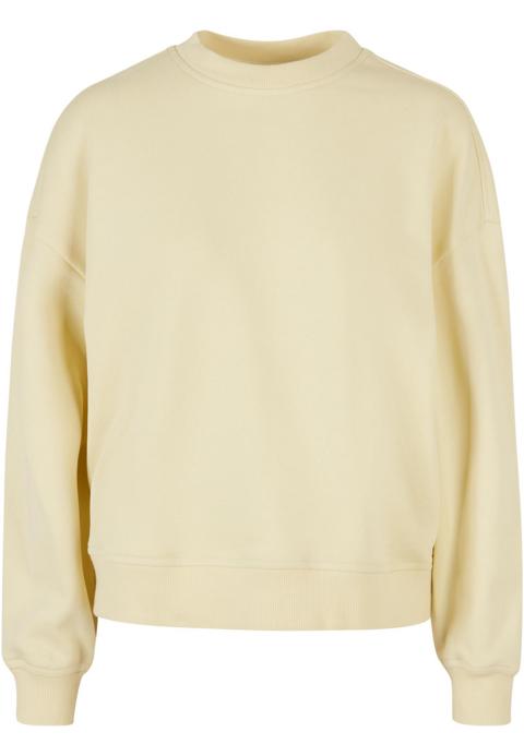 Build Your Brand Ladies Oversized Crewneck Sweatshirt BY212