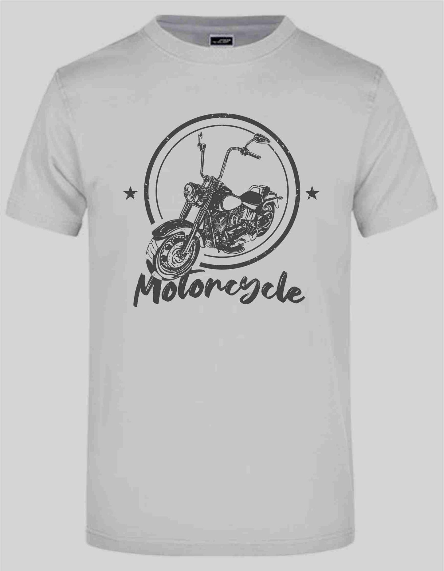 T-Shirt mit Aufdruck Motorrad Motorcycle-Illustration Vintage