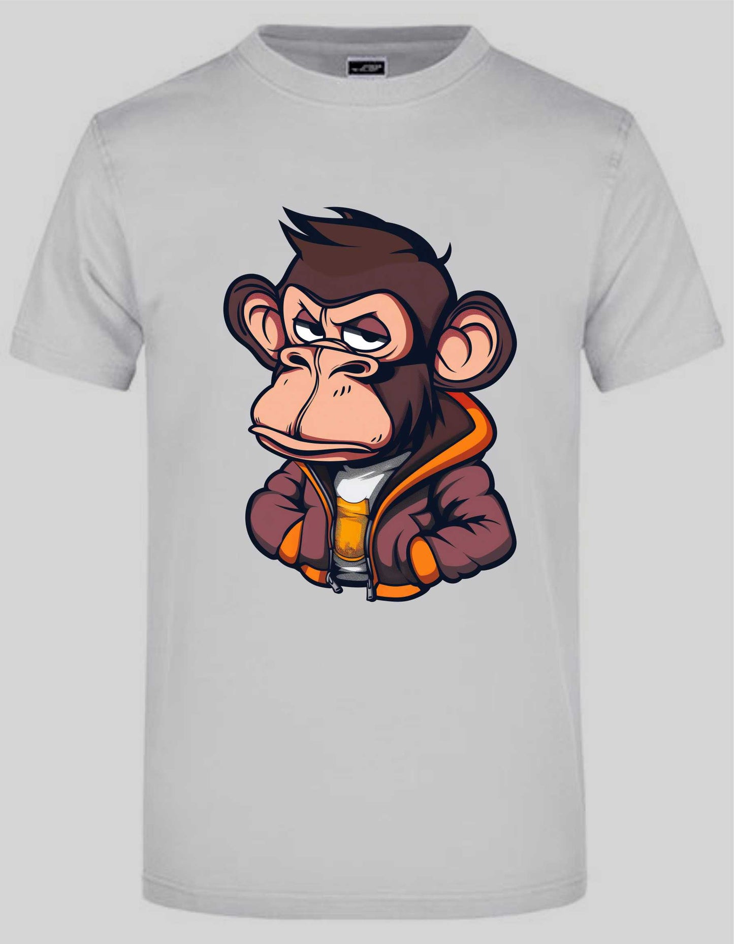 T-Shirt mit Aufdruck "Monkey"