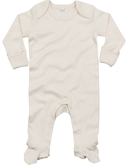 Babybugz Baby Envelope Sleepsuit With Scratch Mitts (Bio Baumwolle) BZ35 - Tex-Druck.de Textildruck & mehr....