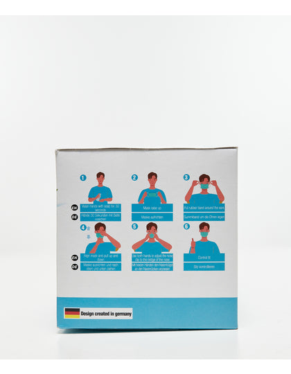 Medical Face Mask Typ IIR (Pack of 50) - Tex-Druck.de Textildruck & mehr....