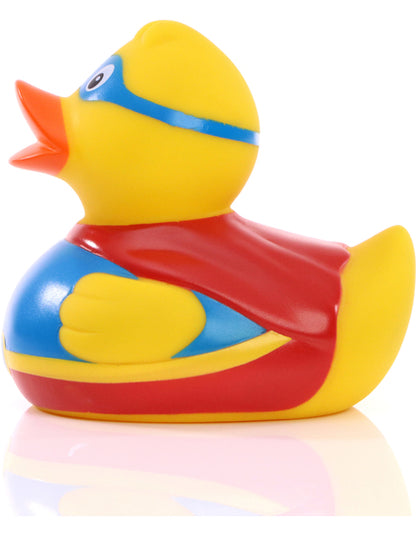 Schnabels® Quietsche-Ente Superduck MBW131267 - Tex-Druck.de Textildruck & mehr....