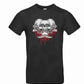 Totenkopf 3Skull B&C #E190 T-Shirt (190 g) - Tex-Druck.de Textildruck & mehr....